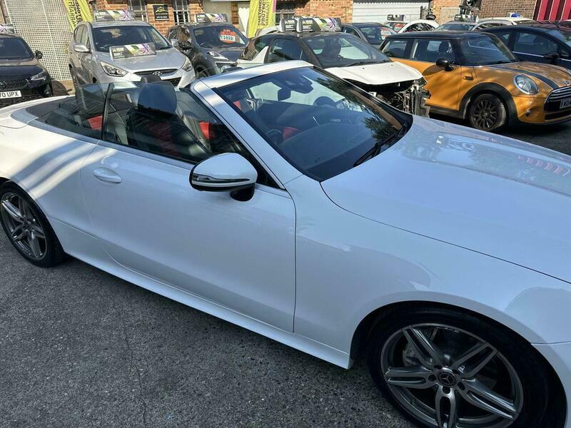 Mercedes-Benz E Class 2.0 E220d Amg Line White #5