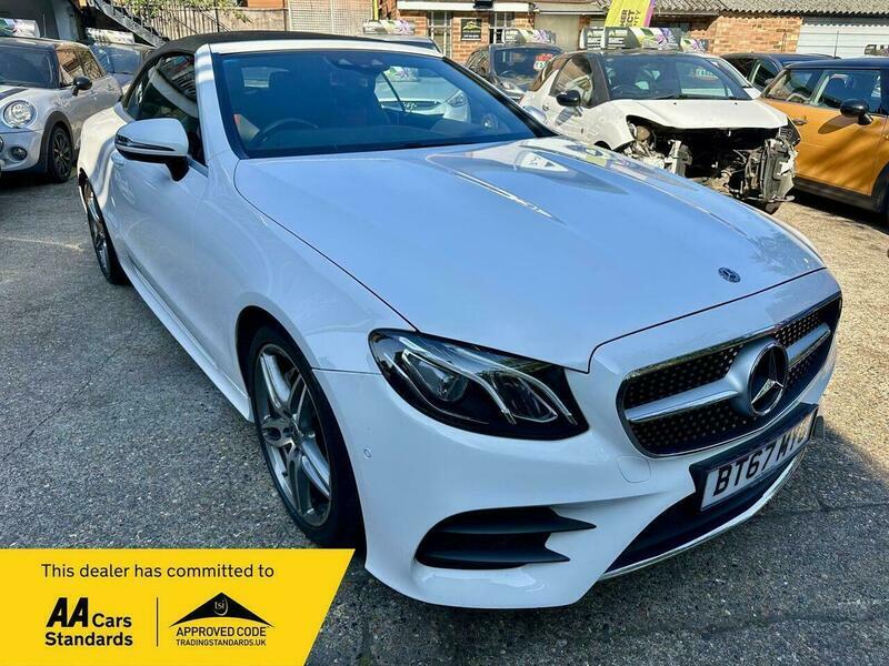 Mercedes-Benz E Class 2.0 E220d Amg Line White