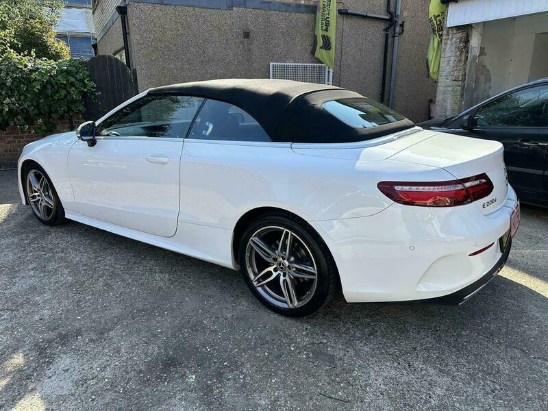 Mercedes-Benz E Class 2.0 E220d Amg Line White #4