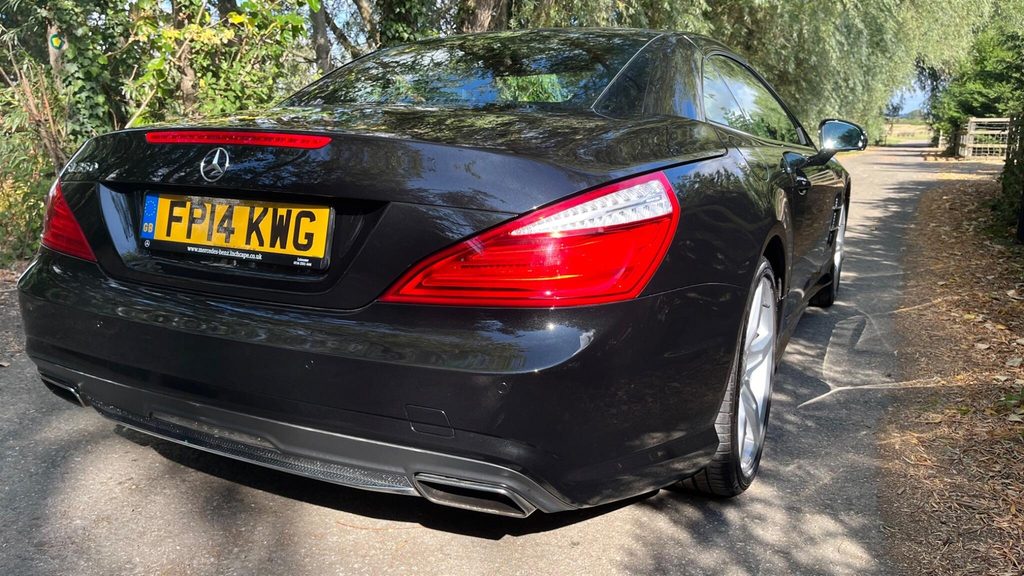 Mercedes-Benz SL Class Convertible Black #38