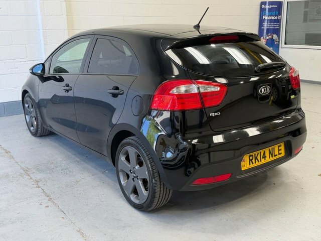 Kia RIO 2014 1.4 Crdi Ecodynamics 3 Hatchback M Black #3