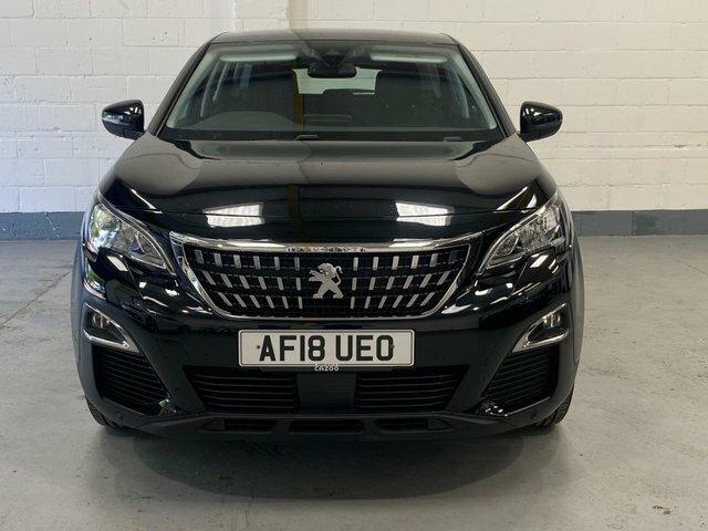 Peugeot 3008 2018 1.2 Puretech Active Suv Eat Euro 6 Black #6