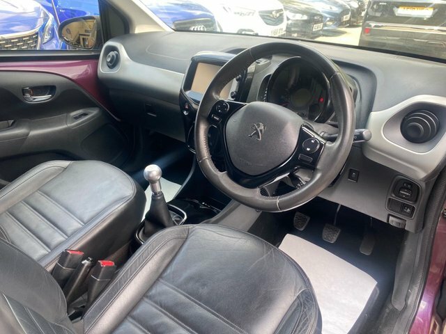 Peugeot 108 2014 1.2 Vti Puretech Feline Hatchback Purple #2