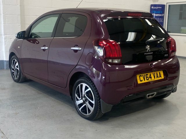 Peugeot 108 2014 1.2 Vti Puretech Feline Hatchback Purple #3