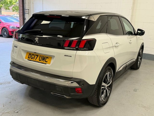 Peugeot 3008 2017 1.2 Puretech Gt Line Suv Eat Euro White #6