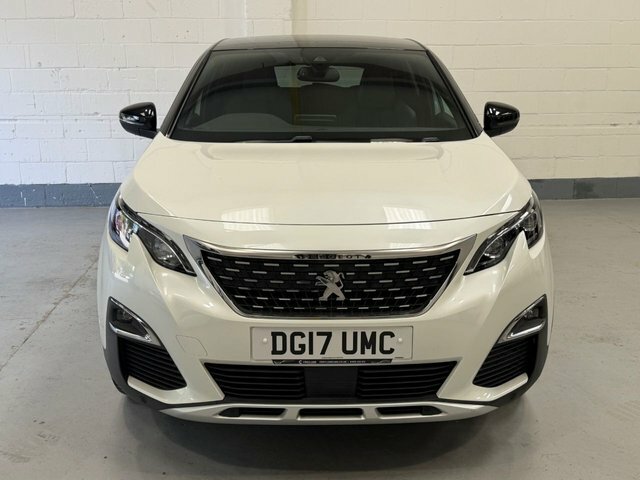 Peugeot 3008 2017 1.2 Puretech Gt Line Suv Eat Euro White #2