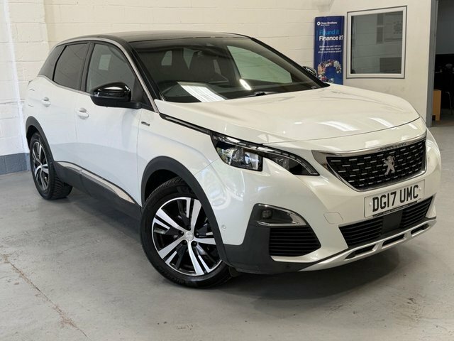Peugeot 3008 2017 1.2 Puretech Gt Line Suv Eat Euro White