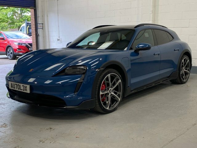 Porsche Taycan 2022 Performance Plus 93.4Kwh 4S Cross Turismo Blue #5