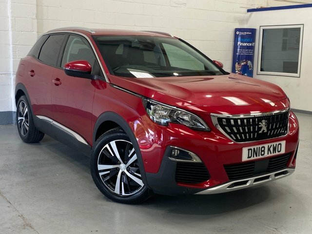 Peugeot 3008 2018 1.2 Puretech Allure Suv Eat Euro 6 Red