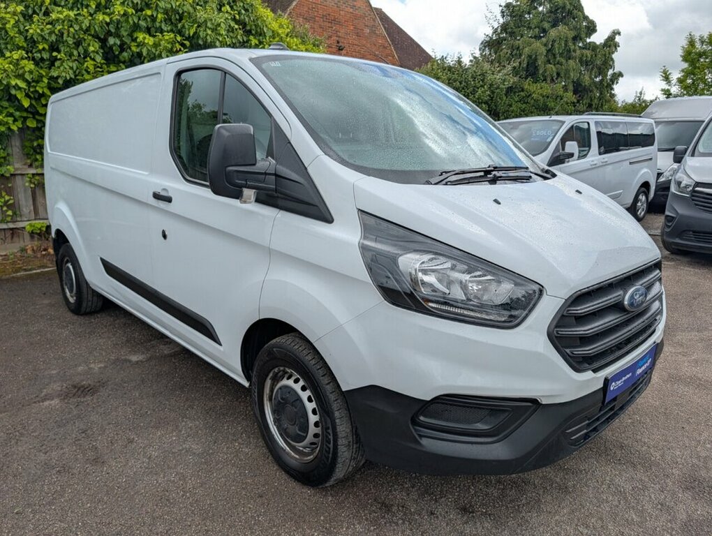 Ford Transit Custom 2.0 300 Ecoblue Mhev Leader Panel Van M HT70HLU White #6