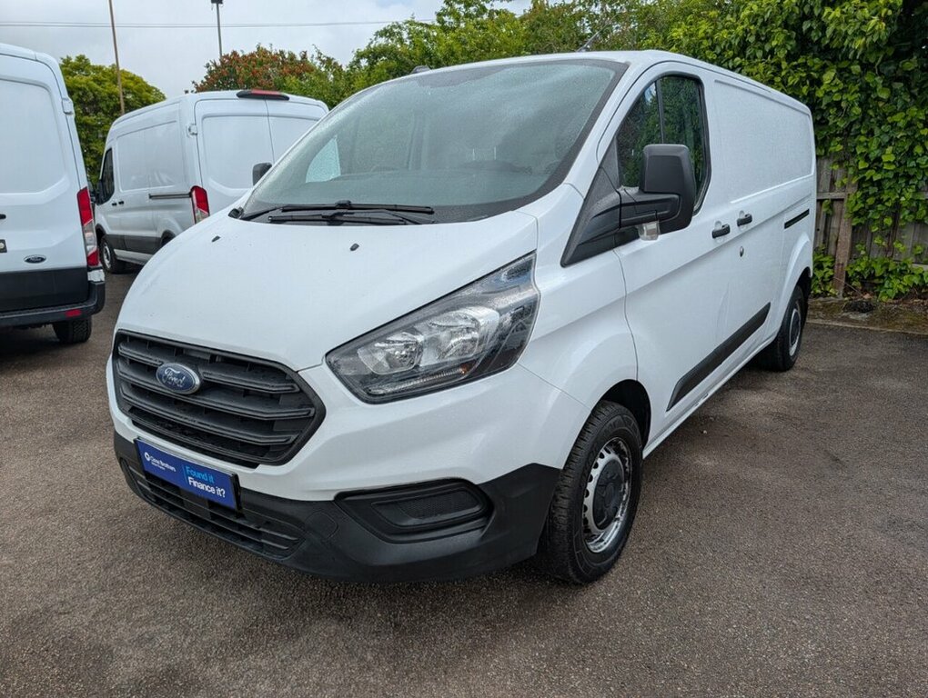 Ford Transit Custom 2.0 300 Ecoblue Mhev Leader Panel Van M HT70HLU White #4
