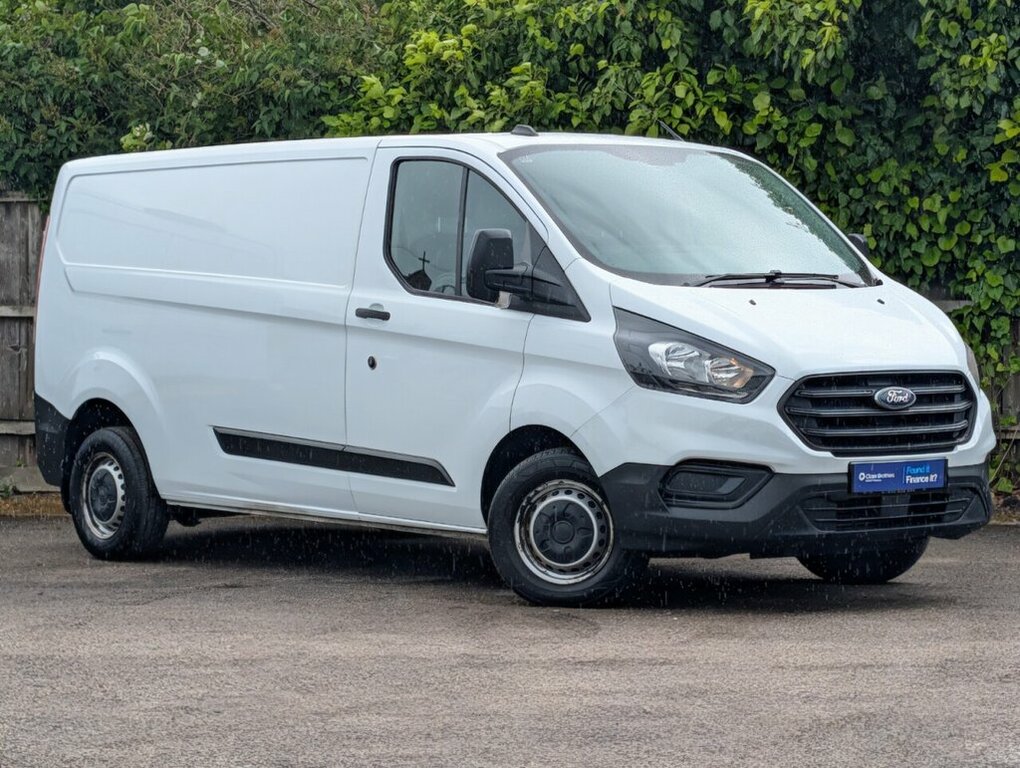 Ford Transit Custom 2.0 300 Ecoblue Mhev Leader Panel Van M HT70HLU White #2