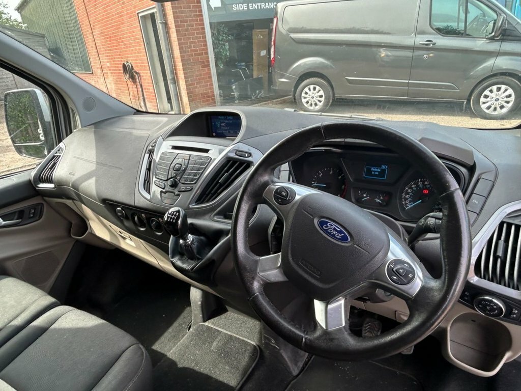 Ford Transit Custom Minibus 2.2 Tdci 460 Hdt Trend L4 H3 18 Seats Blue #9