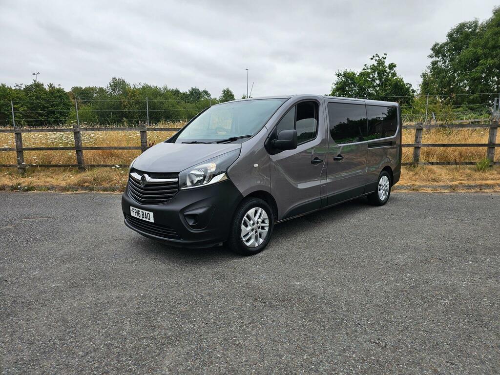 Vauxhall Vivaro 1.6 Cdti 2900 Biturbo Ecoflex L2 H1 Euro 6 Ss 5 Grey