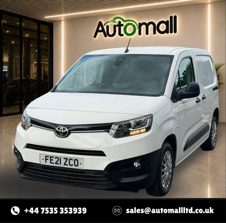 Toyota Proace City 1.5 City Bluehdi Icon Short Panel Van Swb Euro 6 White #2