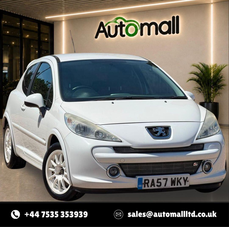 Peugeot 207 1.6 16V Sport White #2