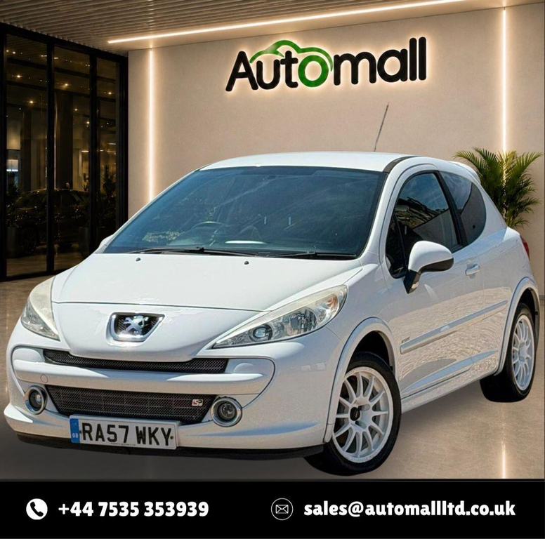 Peugeot 207 1.6 16V Sport White #4