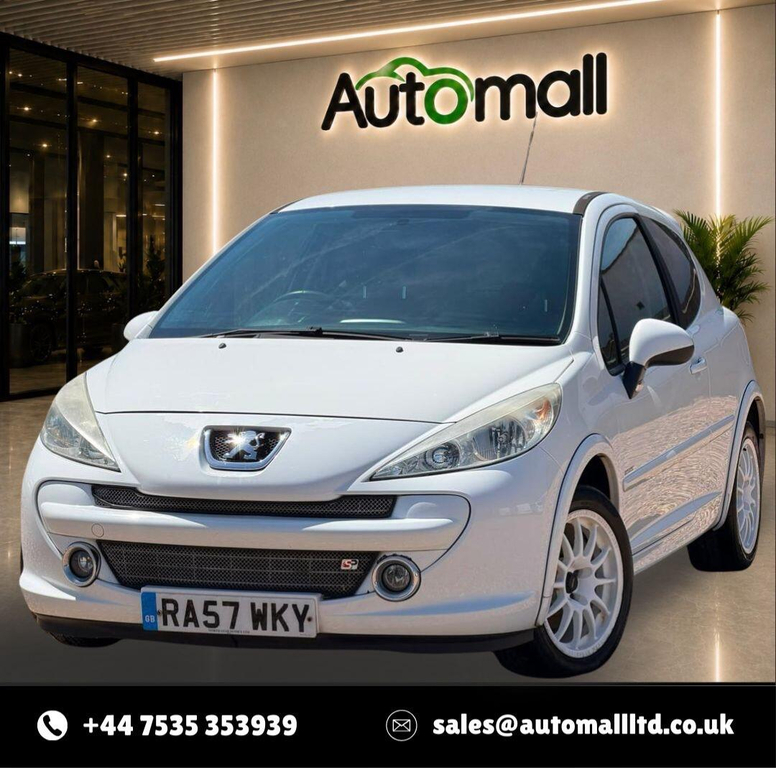 Peugeot 207 1.6 16V Sport White #6