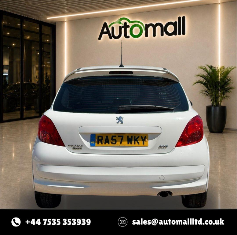 Peugeot 207 Hatchback 1.4 Vti Sport 200808 Black #13