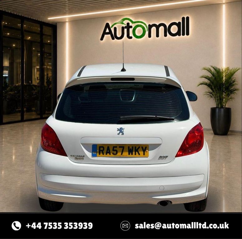 Peugeot 207 Hatchback 1.4 Vti Sport 200808 Black #14