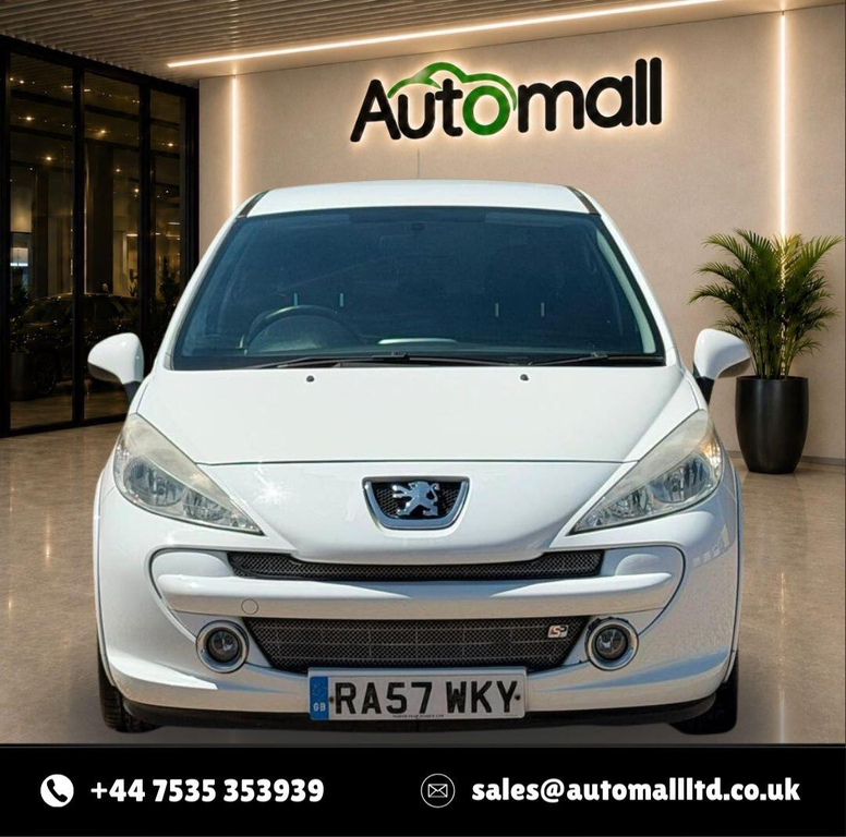 Peugeot 207 1.6 16V Sport White #3