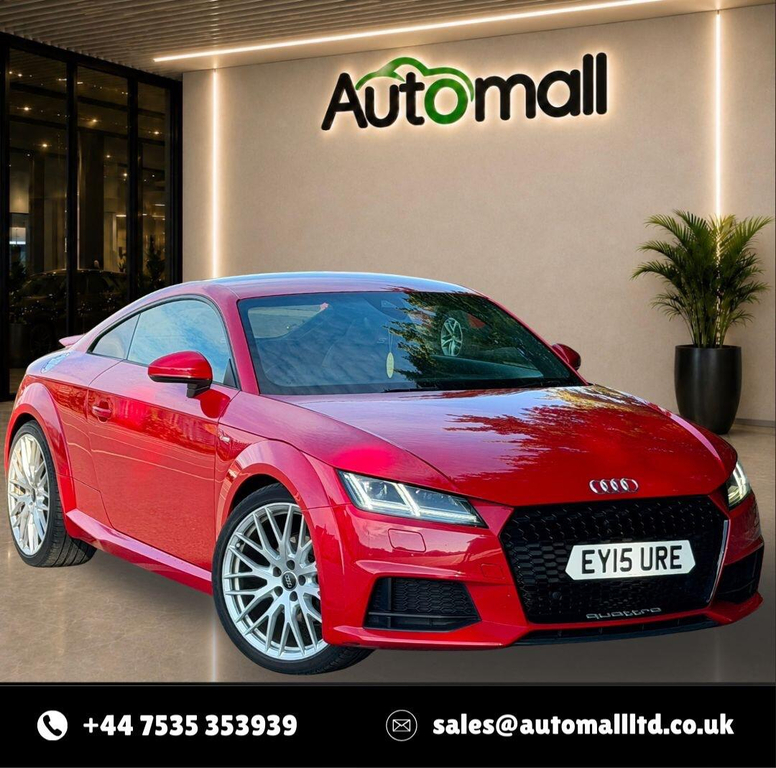 Audi TT 2.0 Tfsi S Line S Tronic Quattro Euro 6 Ss Red