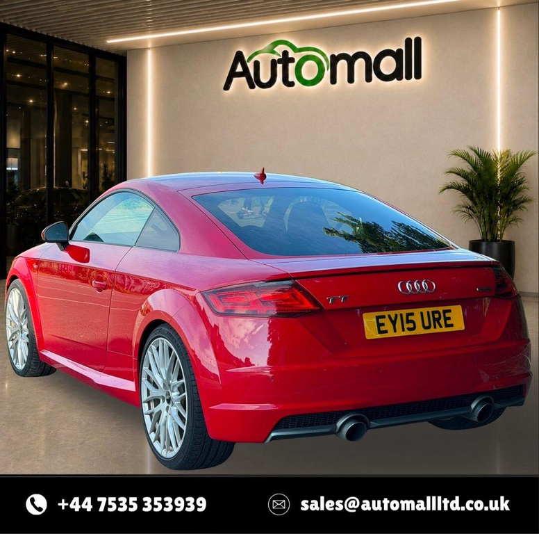 Audi TT 2.0 Tfsi S Line S Tronic Quattro Euro 6 Ss Red #3