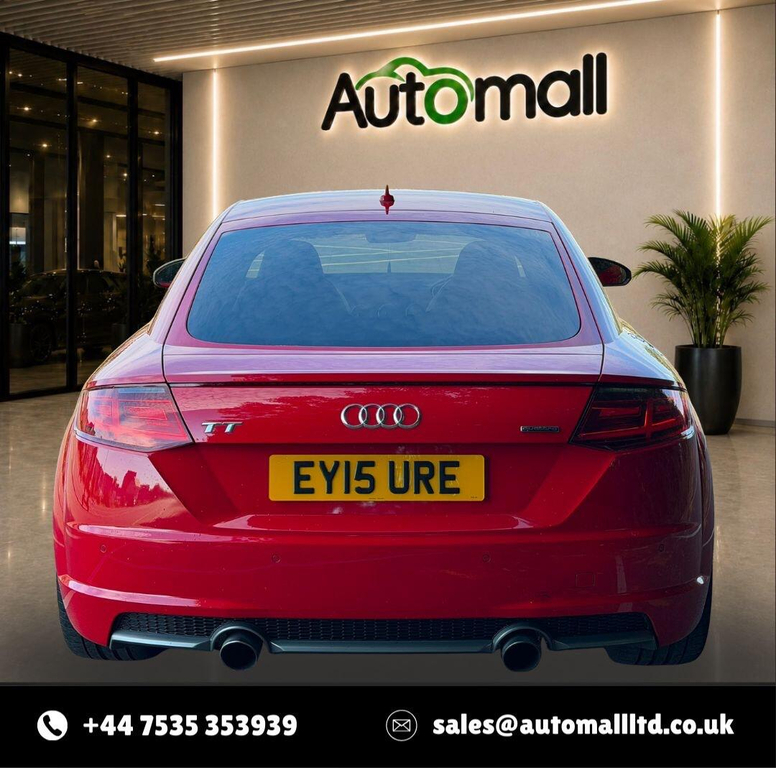 Audi TT 2.0 Tfsi S Line S Tronic Quattro Euro 6 Ss Red #5