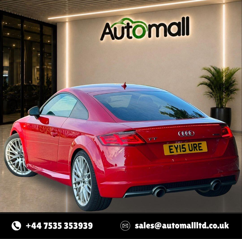Audi TT 2.0 Tfsi S Line S Tronic Quattro Euro 6 Ss Red #4