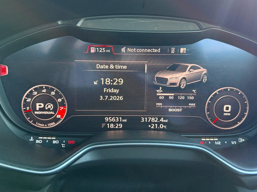Audi TT 2.0 Tfsi Sport Coupe Euro 6 Ss Black #26