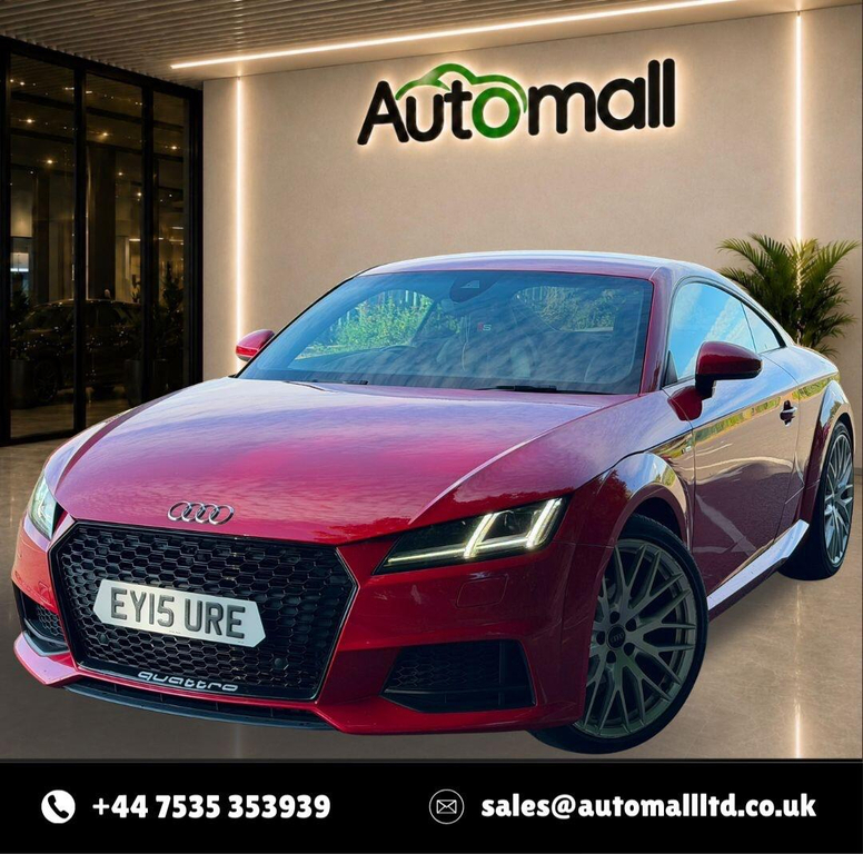 Audi TT 2.0 Tfsi S Line S Tronic Quattro Euro 6 Ss Red #2