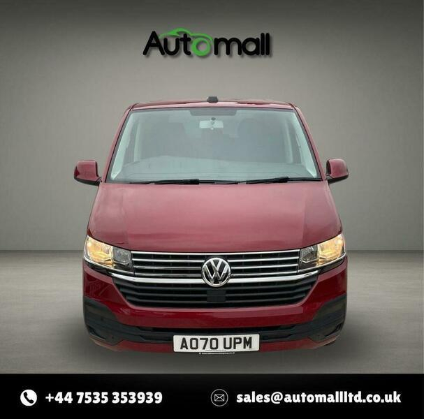 Volkswagen Transporter Minibus Red #5