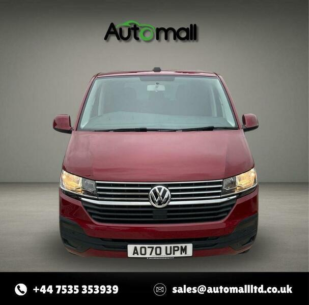Volkswagen Transporter Minibus Red #2