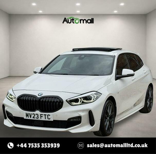 BMW 1 Series 1.5 118I M Sport Lcp Dct Euro 6 Ss White #3