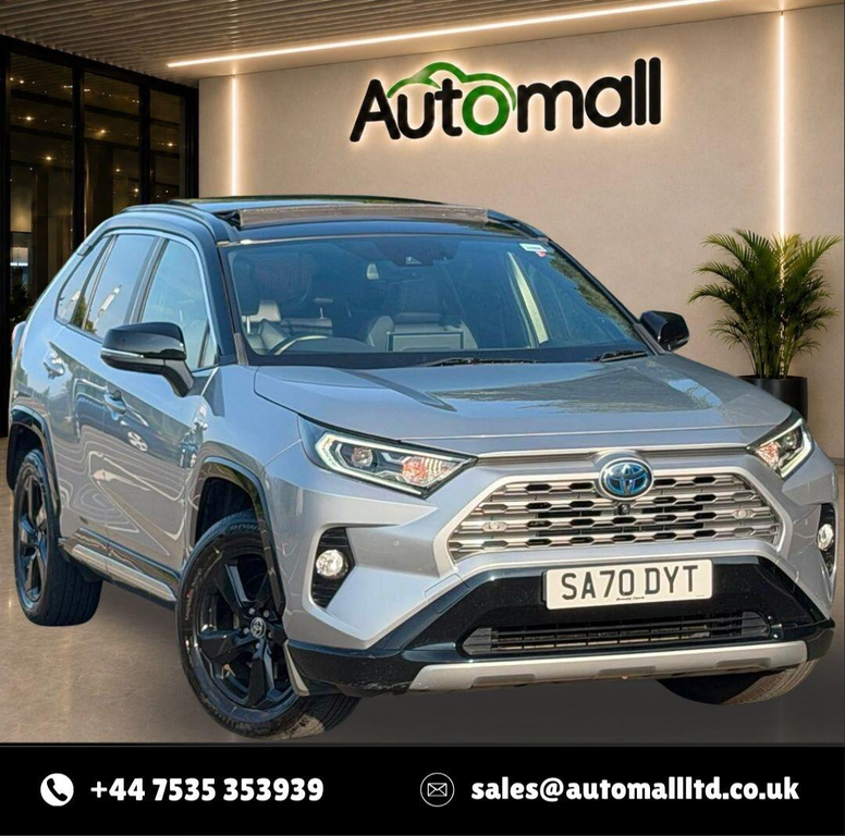 Toyota Rav 4 2.5 Vvt-h Dynamic Cvt Euro 6 Ss Silver