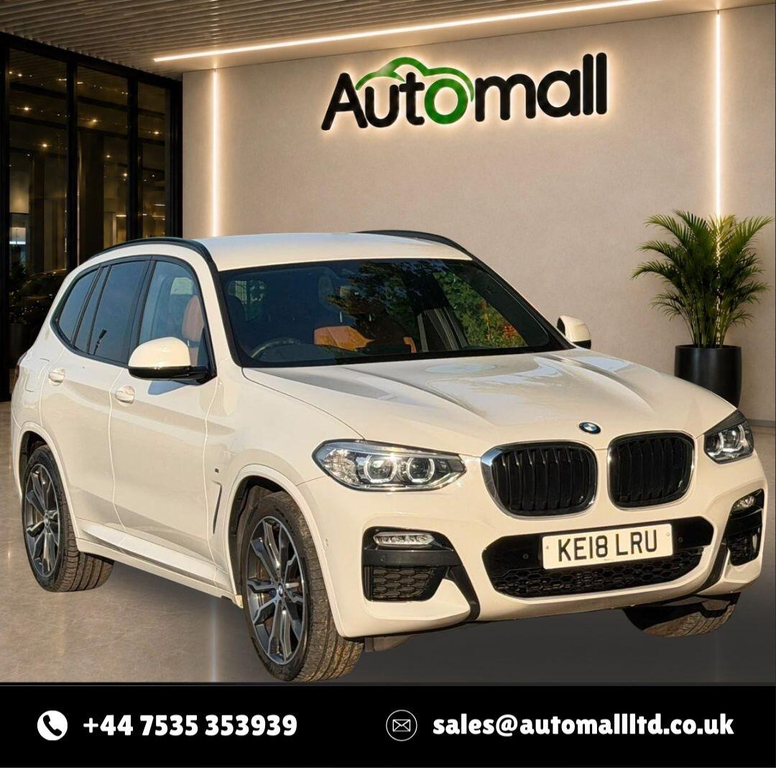 BMW X3 2.0 20D M Sport Xdrive Euro 6 Ss White #4