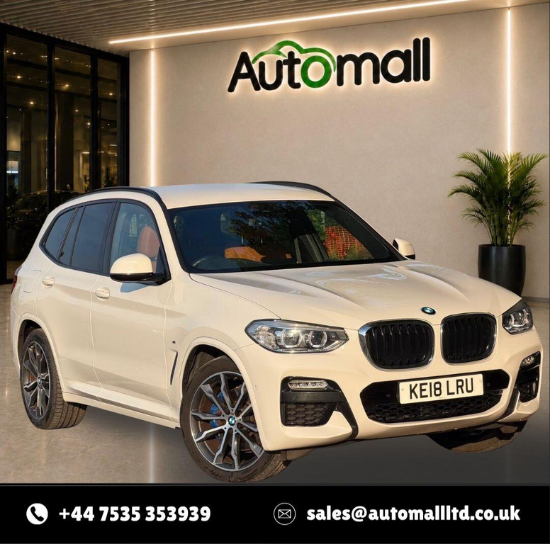 BMW X3 2.0 20D M Sport Xdrive Euro 6 Ss White #3