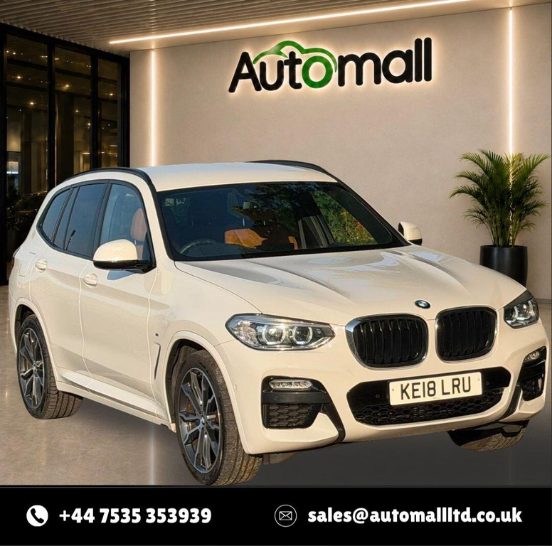 BMW X3 2.0 20D M Sport Xdrive Euro 6 Ss White #2
