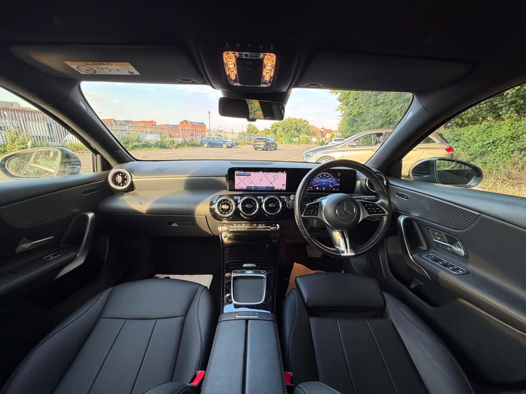 Mercedes-Benz A Class 1.3 H Mhev Sport Executive 7G-dct Euro 6 Ss 5 KJ23RYB Black #3