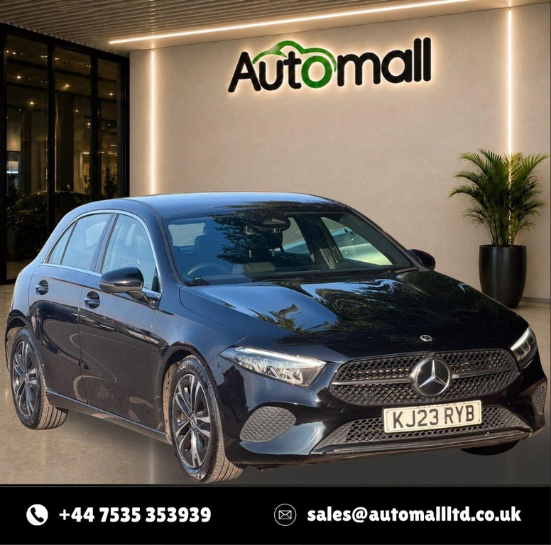 Mercedes-Benz A Class 1.3 H Mhev Sport Executive 7G-dct Euro 6 Ss 5 KJ23RYB Black #5