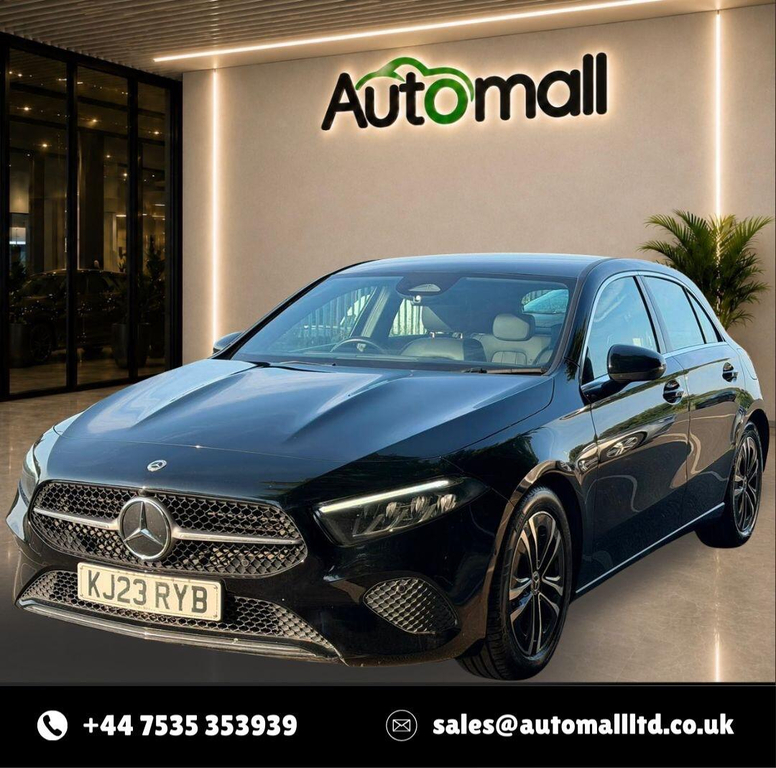 Mercedes-Benz A Class 1.3 H Mhev Sport Executive 7G-dct Euro 6 Ss 5 KJ23RYB Black #2