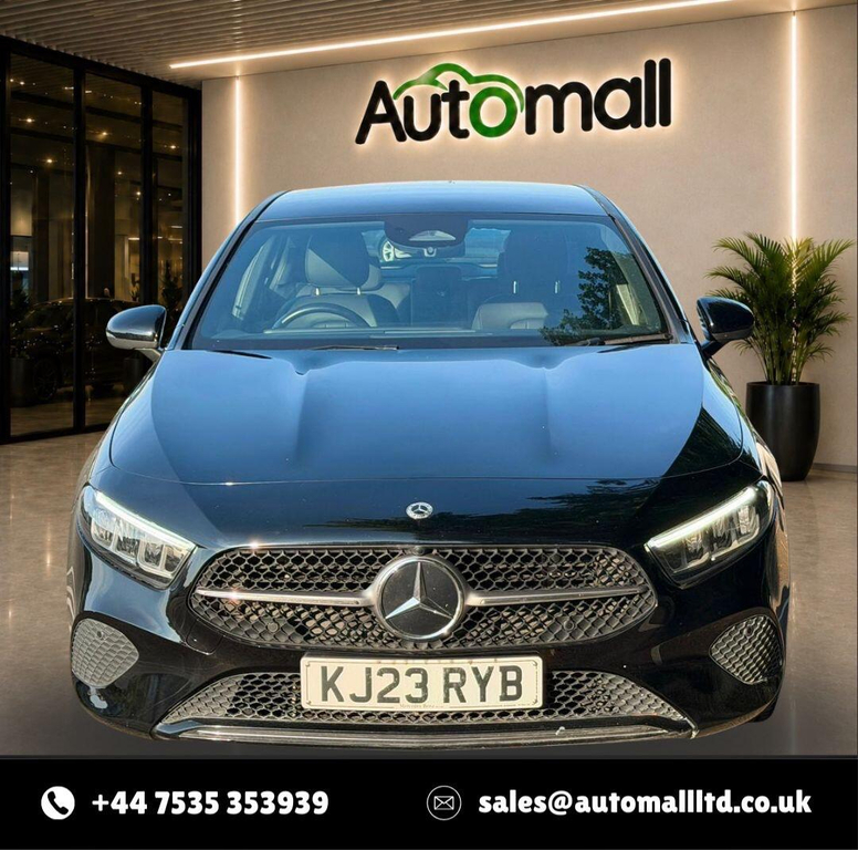 Mercedes-Benz A Class 1.3 H Mhev Sport Executive 7G-dct Euro 6 Ss 5 KJ23RYB Black #6