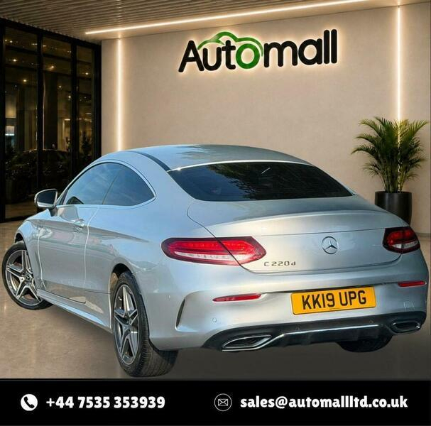 Mercedes-Benz C Class Saloon 2.0 C220d Sport G-tronic Euro 6 Ss Grey #13