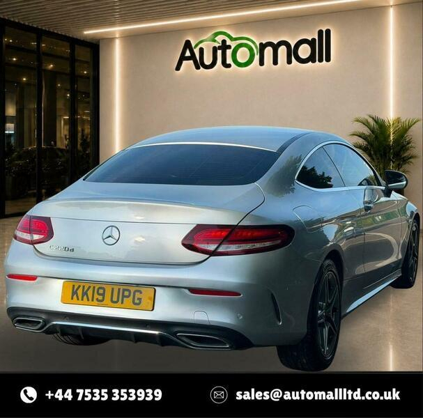 Mercedes-Benz C Class Saloon 2.0 C220d Sport G-tronic Euro 6 Ss Grey #17