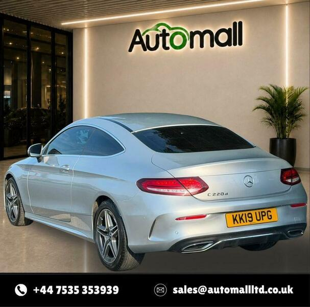 Mercedes-Benz C Class Saloon 2.0 C220d Sport G-tronic Euro 6 Ss Grey #10