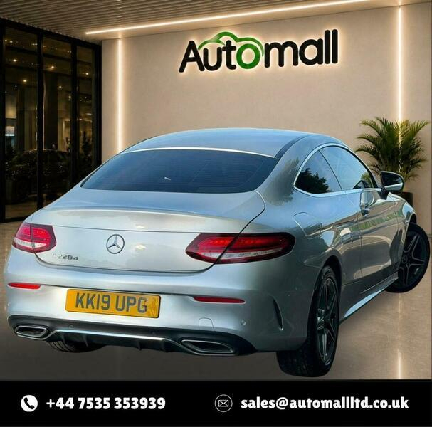 Mercedes-Benz C Class Saloon 2.0 C220d Sport G-tronic Euro 6 Ss Grey #19