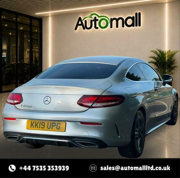 Mercedes-Benz C Class Saloon 2.0 C220d Sport G-tronic Euro 6 Ss Grey #16