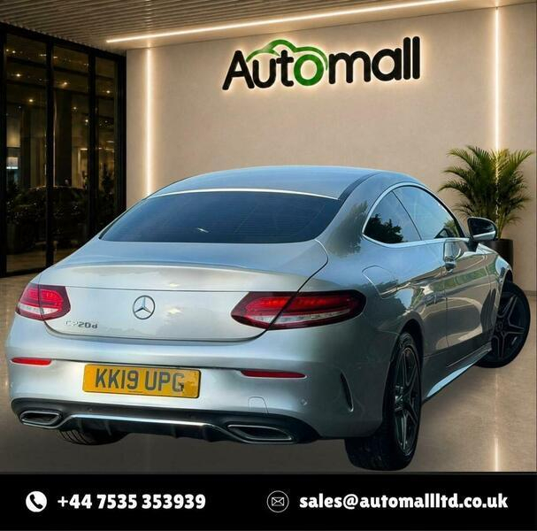 Mercedes-Benz C Class Saloon 2.0 C220d Sport G-tronic Euro 6 Ss Grey #18