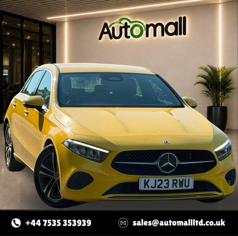 Mercedes-Benz A Class 1.3 H Mhev Sport Executive 7G-dct Euro 6 Ss 5 Yellow
