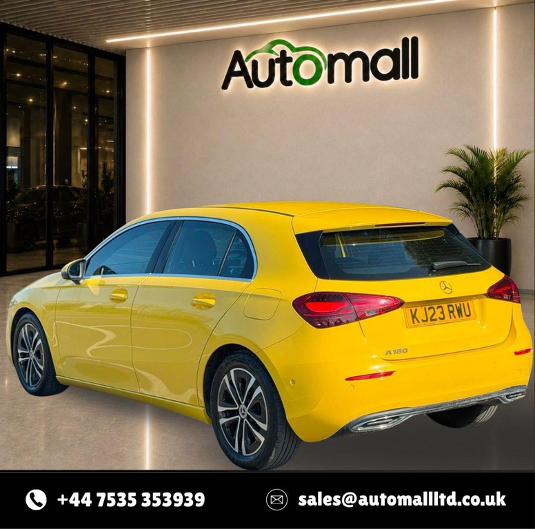 Mercedes-Benz A Class 1.3 H Mhev Sport Executive 7G-dct Euro 6 Ss 5 Yellow #4